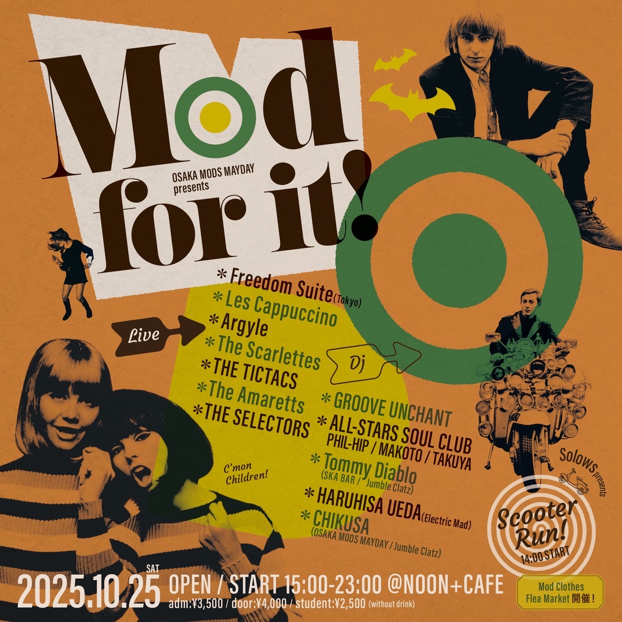 OSAKA MODS MAYDAY presents 『Mod for it❗️2025』